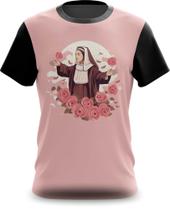 Camiseta Camisa Santos Igreja Católicos Símbolos de Fé 03