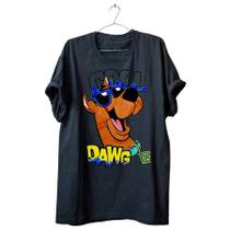 Camiseta-Camisa Scooby Doo adulto Blusa unissex 100% Algodão T-shirt Varias estampas Camiseta-Camisa Scooby Doo adulto Blusa unissex 100% Algodão T-shirt Varias estampas