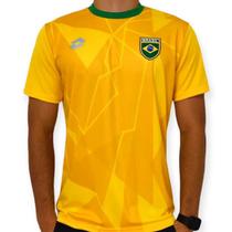 Camiseta Camisa Seleção Copa Mundo MASCULINA LOTTO 271 - GLOBAL