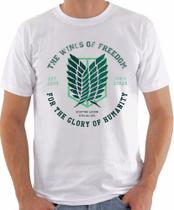 Camiseta Camisa Shingeki No Kyojin Attack On Titan Tropa De