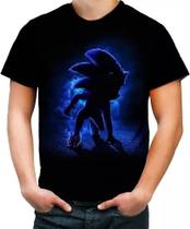 Camiseta Camisa Sonic Jogo Game Filme Knuckles Shadow Hd 07