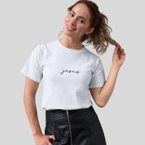 Camiseta Camisa T-shirt 100% Algodão - Jesus