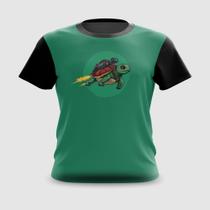 Camiseta Camisa Tartaruga Radical com Jetpack