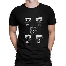 Camiseta Camisa The Big Bang Theory Masculina Preto