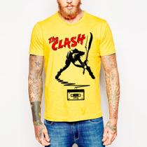 Camiseta camisa The Clash, Rock, punk rock anos 80 exclusiva - Lado B Rock Camisetas