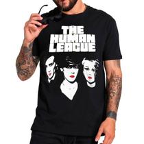 Camiseta camisa The Human League rock new wave anos 80 exclusiva feminino masculino