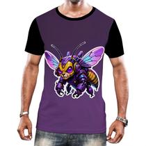 Camiseta Camisa Tshirt Animais Cyberpunk Abelhas Inseto HD 1 - Enjoy Shop