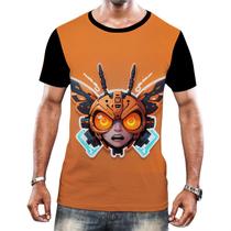 Camiseta Camisa Tshirt Animais Cyberpunk Mosquito Libelula - Enjoy Shop