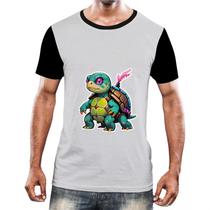 Camiseta Camisa Tshirt Animais Cyberpunk Tartarugas Réptel 2