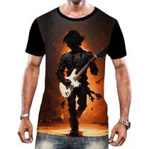 Camiseta Camisa Tshirt Animais Guitarrista Guitarra Música 2 Camiseta Camisa Tshirt Animais Guitarrista Guitarra Música 2
