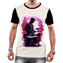 Camiseta Camisa Tshirt Bateristas Bateria Música Rock HD 2 - Enjoy Shop