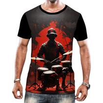 Camiseta Camisa Tshirt Bateristas Bateria Música Rock HD 3 - Enjoy Shop