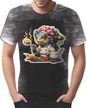 Camiseta Camisa Tshirt Chefe Camaleão Cozinheiro Cozinha 2
