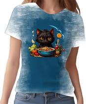 Camiseta Camisa Tshirt Chefe Gato Cozinheiro Cozinha 6