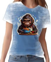 Camiseta Camisa Tshirt Chefe Gorila Cozinheiro Cozinha 2