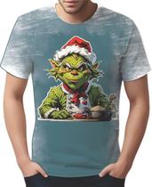 Camiseta Camisa Tshirt Chefe Grinch Cozinheiro Cozinha 2