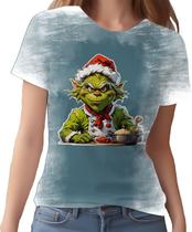 Camiseta Camisa Tshirt Chefe Grinch Cozinheiro Cozinha 4