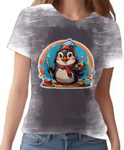 Camiseta Camisa Tshirt Chefe Pinguim Cozinheiro Cozinha 3