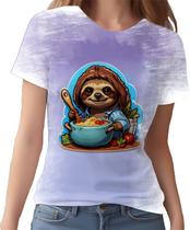 Camiseta Camisa Tshirt Chefe Preguiça Cozinheira Cozinha 2