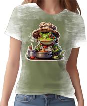 Camiseta Camisa Tshirt Chefe Sapo Cozinheiro Cozinha 2