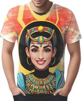 Camiseta Camisa Tshirt Cleopatra Pop Art Egito Egipcia HD 1