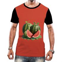 Camiseta Camisa Tshirt Coleção de Frutas Melancias Melão 1