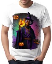 Camiseta Camisa Tshirt Halloween Bruxo Afro Mago Negro 3 Camiseta Camisa Tshirt Halloween Bruxo Afro Mago Negro 3