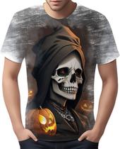 Camiseta Camisa Tshirt Halloween Esqueletos Caveiras HD 4