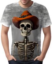 Camiseta Camisa Tshirt Halloween Esqueletos Caveiras HD 7 - Enjoy Shop