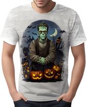 Camiseta Camisa Tshirt Halloween Frankenstein Zombi Susto 3 Camiseta Camisa Tshirt Halloween Frankenstein Zombi Susto 3