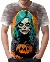 Camiseta Camisa Tshirt Halloween Zombi Monstro Fantasia 4