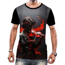 Camiseta Camisa Tshirt Instrumento Corda Violinos Melodia 6