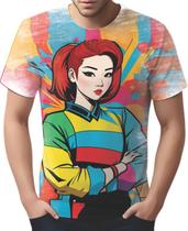 Camiseta Camisa Tshirt K-pop Moda Coreana Pop Art Ásia 18