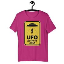 Camiseta Camisa Tshirt Masculina - Space Activity Area UFO