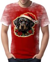 Camiseta Camisa Tshirt Natal Festas Cachorro Noel Neve 1