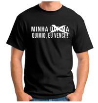 Camiseta camisa última quimioterapia quimio venci Camiseta camisa última quimioterapia quimio venci