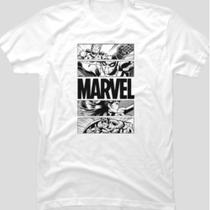 Camiseta Camisa Unissex Malha Algodão Super-heróis da Marvel Filme Homem-Aranha