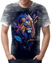Camiseta Camisa Versiculo Leão de Judá Rei Amós 3:4 Jesus 1