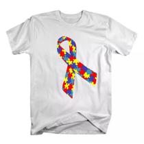 Camiseta Campanha Autismo Camiseta Adulto E Infantil poliéster