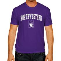 Camiseta Campus Colors NCAA Adult Gameday Cotton Northwestern