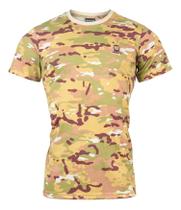 Camiseta Camuflada 3/4 Resgate Malha Fria, Durável e Versátil