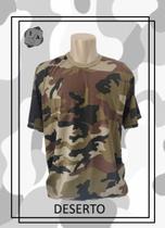 Camiseta Camuflada Deserto Camiseta Camuflada Deserto