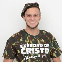 Camiseta Camuflada Exército de Cristo Camiseta Camuflada Exército de Cristo
