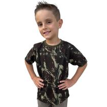 Camiseta camuflada infantil - sol