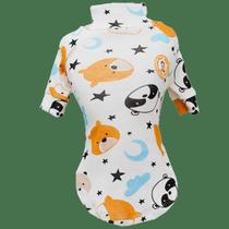 Camiseta Canelada Ribana Ursinhos Príncipe para cachorro e gato