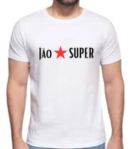 Camiseta Cantor Jão Super Turnê Camisa Masculina Algodão Camiseta Cantor Jão Super Turnê Camisa Masculina Algodão