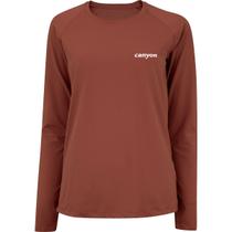 Camiseta Canyon CDC Lady M/L Marrom Cor:MarromTamanho:G Camiseta Canyon CDC Lady M/L Marrom Cor:MarromTamanho:G