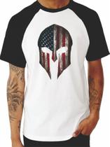 Camiseta Capacete Espartano Americano