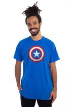 Camiseta Capitão América Logo Camiseta Capitão América Logo