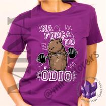 Camiseta Capivara na Força do Ódio